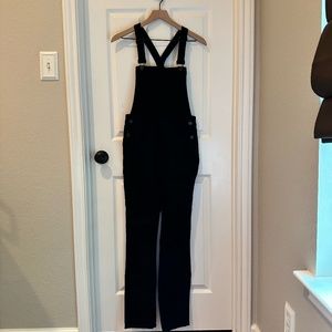 Madewell Black Denim Overalls